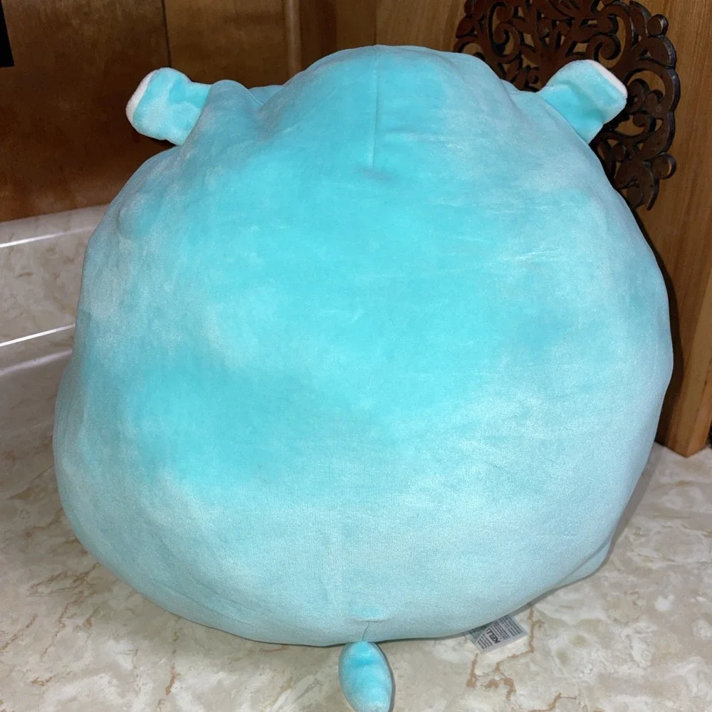 Squishmallow Flip A Mallows Green Frog‎ Hippo Plush Reversible